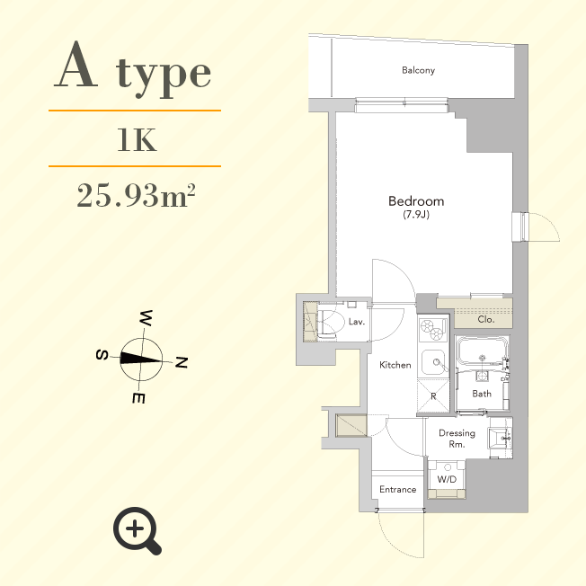 A type 間取り図